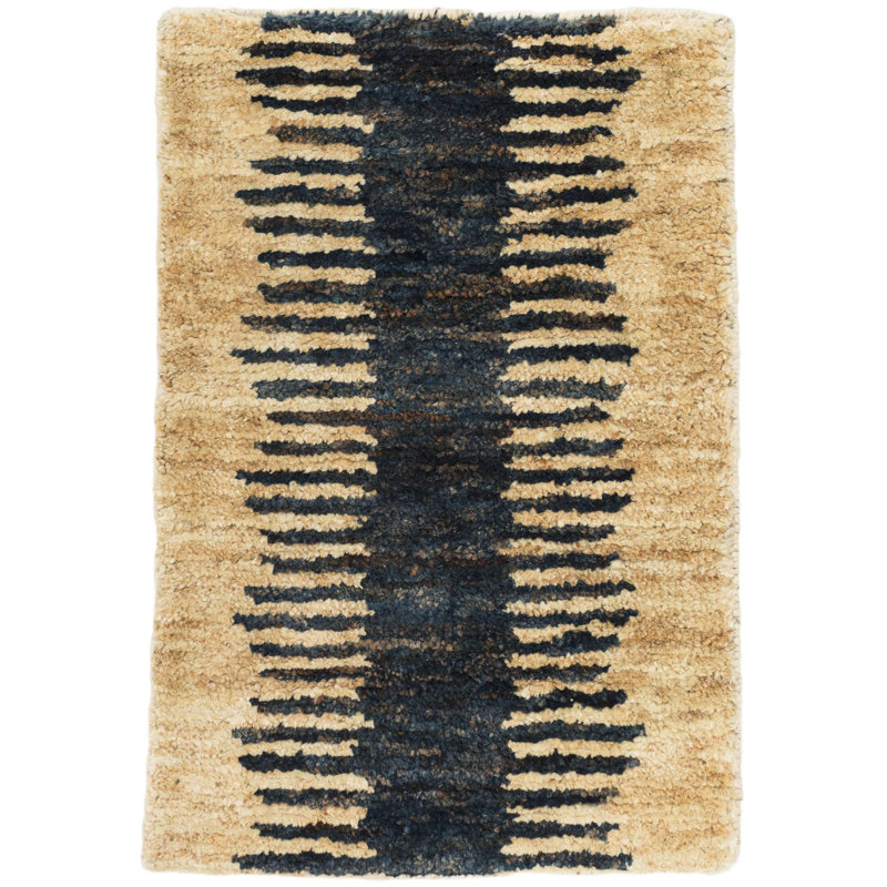 Dash and Albert Rugs Fez HandKnotted Area Rug in Sand/Navy & Reviews